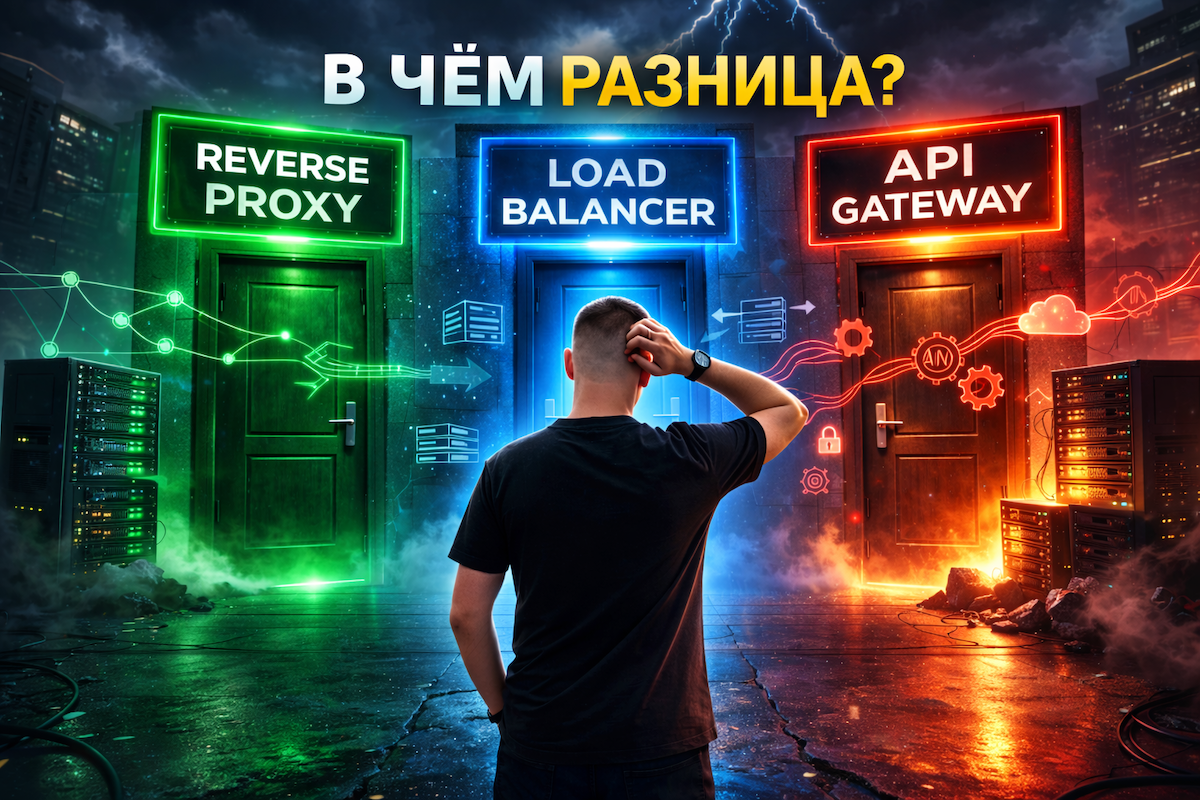Reverse proxy vs Load Balancer vs Api Gateway - в чем разница